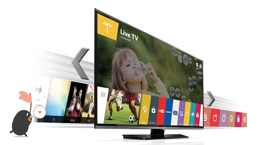 Smart TV Web OS 2.0 : la TV réinventée